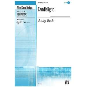  Candlelight Choral Octavo Choir Music by Andy Beck Sports 