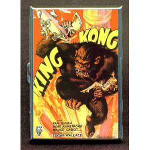  KING KONG 1933 MOVIE POSTER ID CIGARETTE CASE WALLET 