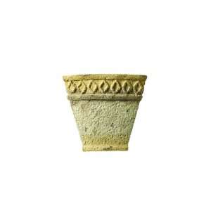 Tuscan Garden Open Top and Bottom Small Tapered Sconce Diamond Design 