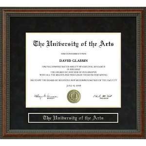    The University of the Arts (UArts) Diploma Frame