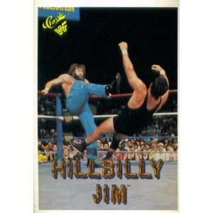  1990 Classic WWF Wrestling Card #40  Hillbilly Jim 