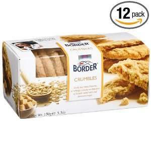 Borders Crumbles Cookies, 5.3 Ounce Boxes (Pack of 12)  