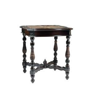  Powell Finishing Touches Antique Mahogany Accent Table 