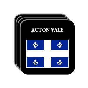  Quebec   ACTON VALE Set of 4 Mini Mousepad Coasters 