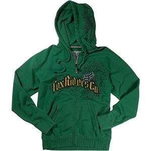  Fox Racing Youth Destroyed Zip Hoody   Youth Small/Dark 