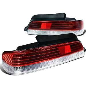  HONDA PRELUDE TYPE SH/ BASE TAIL LIGHTS RED/CLEAR 