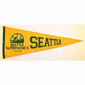 Seattle Super Sonics HC Pennant