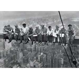  Lunchtime Atop a Skyscraper, c.1932 MUSEUM WRAP CANVAS 