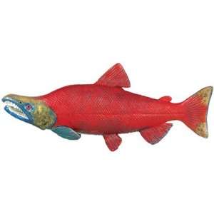 Safaris Toy Sockeye Salmon Replica  Grocery & Gourmet 