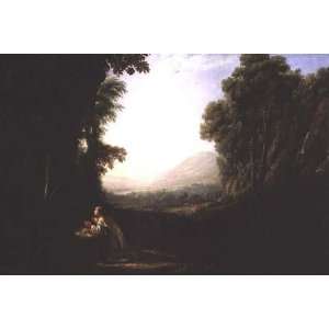   16 inches   Landscape with the Repentant Magdalene