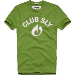  Sly 2012 Club T Shirt   Noen Green