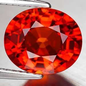  4.48ct Oval Padparadscha Natural Sapphire Loose Gemstone 