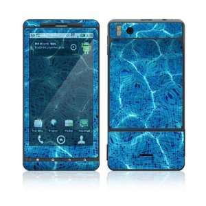   Droid X Skin Decal Sticker   Water Reflection 