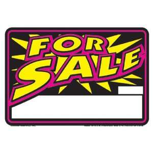 For Sale Sign   Flouescent