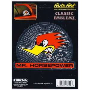  Mr Horsepower Decal Sticker Classic Emblemz Chrome 