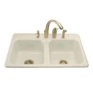  Kohler 5817 3 47 Delafield self rimming kitchen sink with 