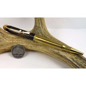  Molave 30 06 Rifle Cartridge Pen With a Gold Finish 