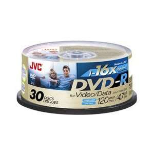  JVC Vdr47Gu30 4.7 Gb Dvd R (30 Ct Spindle) Electronics