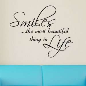   Beautiful Thing in Life Wall Decal Wall Word Quote 