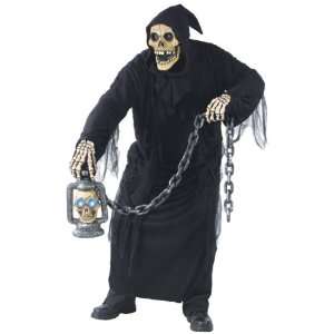    Grave Ghoul Adult Costume Fits up to 62 300lbs Toys & Games