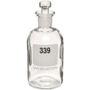 Wheaton 227497 15 BOD Bottle, 300mL, Robotic Stopper, Numbered 337 360 