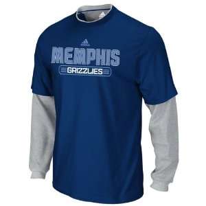  Memphis Grizzlies Split The D Splitter Long Sleeve T Shirt 