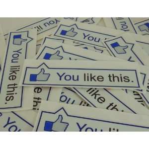  Facebook You Like This Sticker 