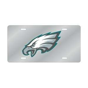  Philadelphia Eagles Laser Cut Silver License Plate 