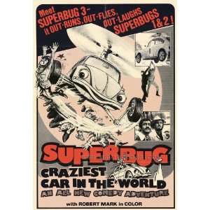  Superbug Craziest Car in World Poster 27x40 Rudolf 