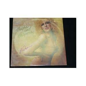  Signed Midler, Bette Thighs And Whispers Album Cover 