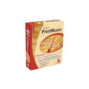  Finale PrintMusic 2009   Edition Francaise  CD ROM Musical 