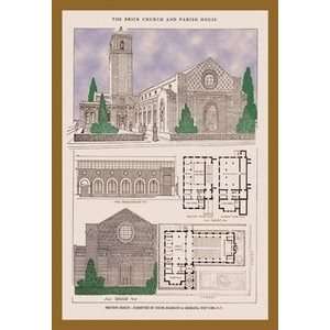  McGrath and Kiessling Church   12x18 Framed Print in Black 
