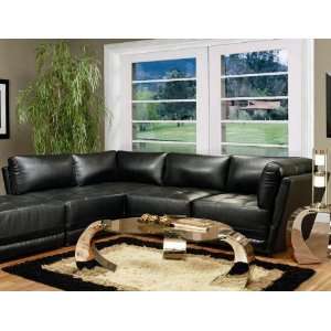  Kayson Black Sectional Sofa Set by Coaster