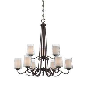  Quoizel ADS5009DC Adonis 9 Light Chain Hung Chandelier 