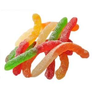 Albanese Assorted Wild Thing Sour Gummi Worms 1.5 LB  