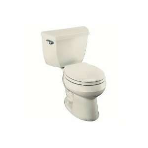  Kohler K 3577 Wellworth Rnd Frnt Toilet, Biscuit