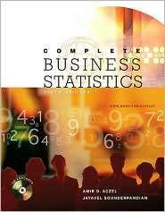   Statistics, (0072868821), Amir D. Aczel, Textbooks   