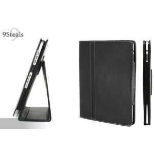   Leather Multi Angle Position Stand For iPad3 Wake And Sleep Function