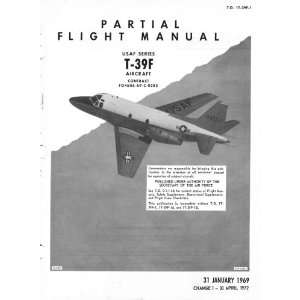   American Aviation T 39 F Aircraft Flight Manual North American