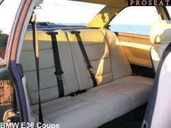 LEATHER SEAT COVER BMW E30 E34 E36 E46 E60 X3 X5 Z3 M3  