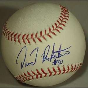  David Robertson Autographed Baseball   ML *NY * COA 3A 