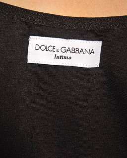 Dolce & Gabbana Intimo Scoop Neck Tank TOP NIB  
