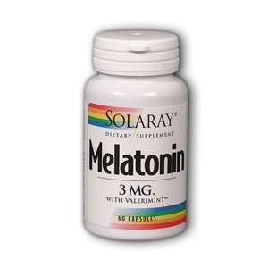  Melatonin 3mg With Valerimint   60   Capsule Health 
