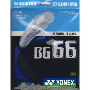  Yonex BG 66 Royal Blue Badminton String