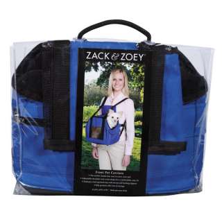 Zack & Zoey Dog Pet Carrier   Blue   Up to 10 lbs or 4.5 kgs  