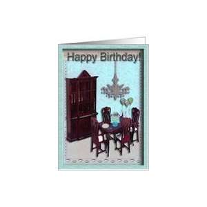  Birthday Party Invitation / 40 years old / Blue Room Card 