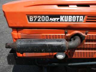 Kubota B7200 HST E Diesel Tractor w/ 50 Mowing Deck  