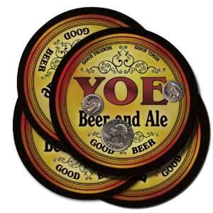  Yoe Beer and Ale Coaster Set