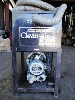 This auction is for 1 Bernard Clean Air Weld System SC5001 1hp 