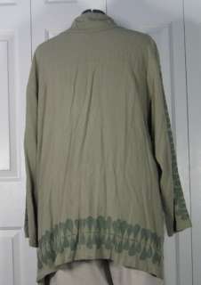 long sleeve aline workshirtt from first collection of Barclay Studio 